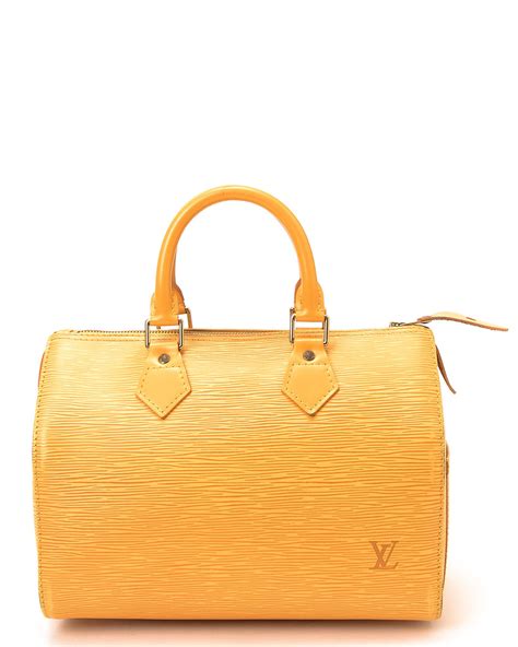 louis vuitton yellow speedy